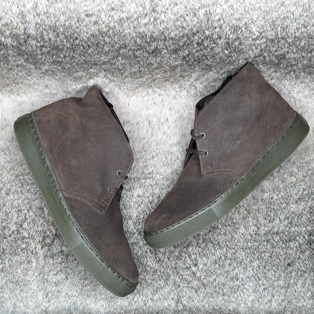 Alife Chuck Suede Chukka Sneaker Brown Men's 9.5 - Picture 6 of 11